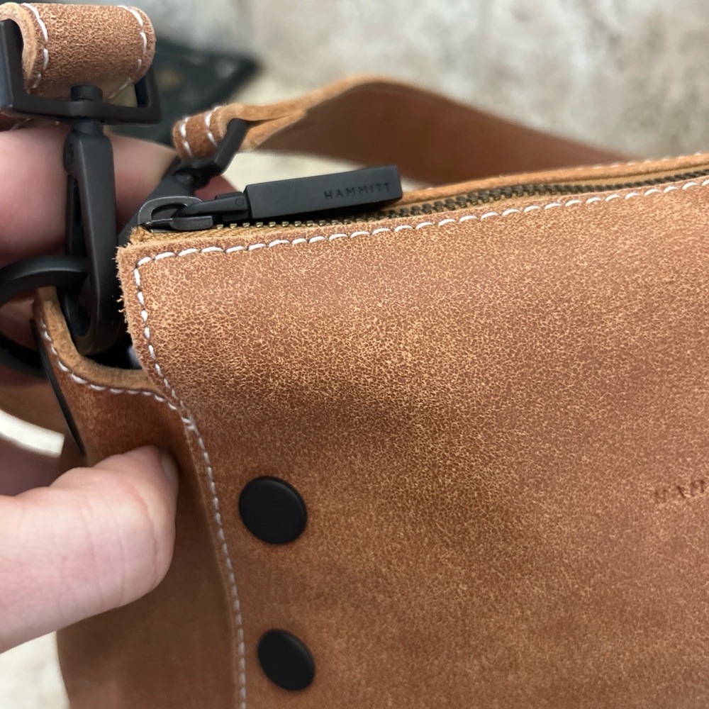 Hammitt Medium Bryant Tan Saddle Leather with Bronze Hardware - Picture 6 of 16